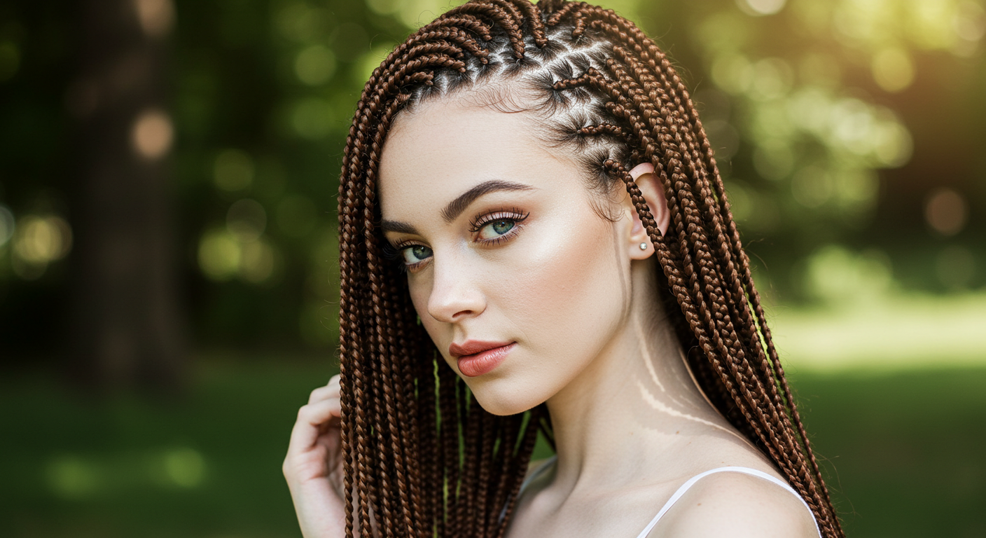 Geleneksel Afrika Saç Örgüsü